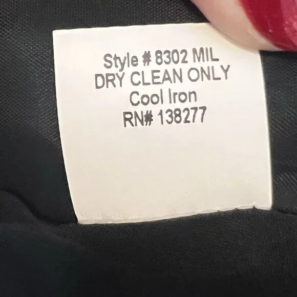 Estelle And Finn Coat Jacket Women's Y2K Size 10 Houndstooth Open Front Pads - Picture 10 of 10